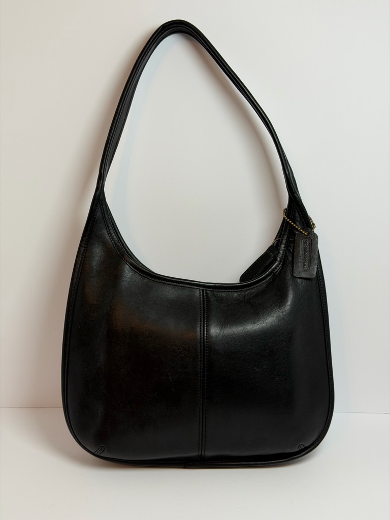 Coach Vintage Ergo Zip Hobo Leather Shoulder Bag 9025 Made In Turkey